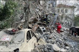 ракетный удар по Запорожью